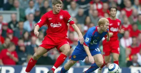 ‘I wouldn’t be able to do what he did at Liverpool’ – Man Utd legend Scholes makes honest Gerrard admission