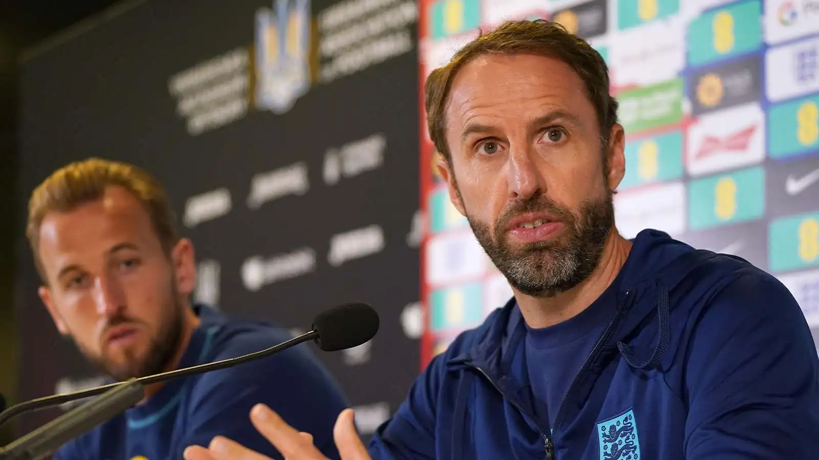 England head train Gareth Southgate