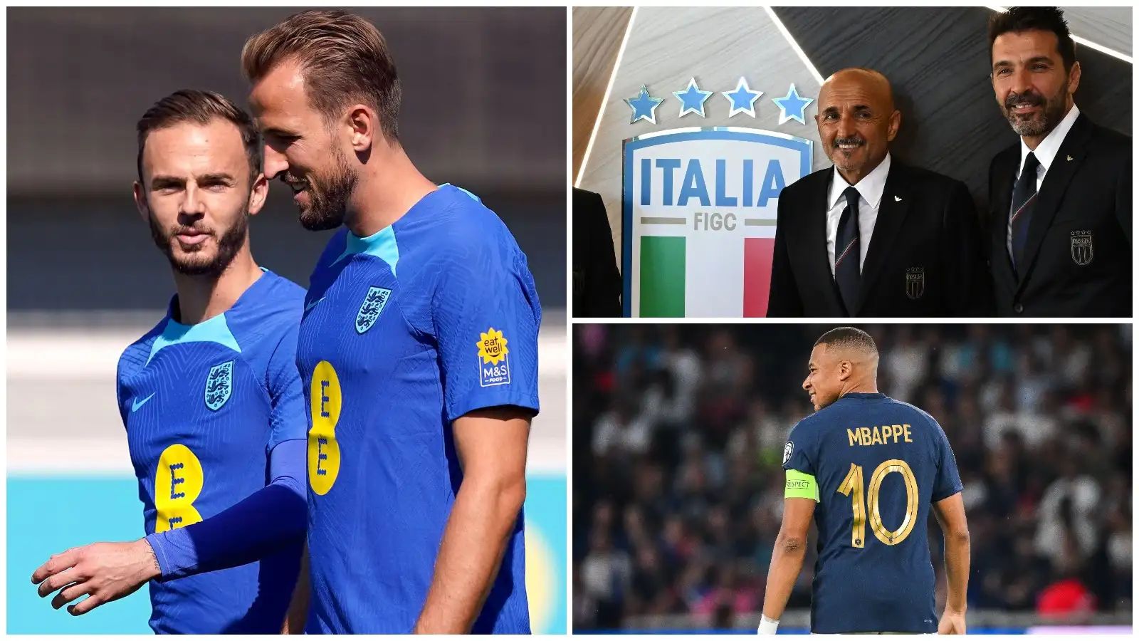 England and France are fancied for Euro 2024 while Italy are under new management.