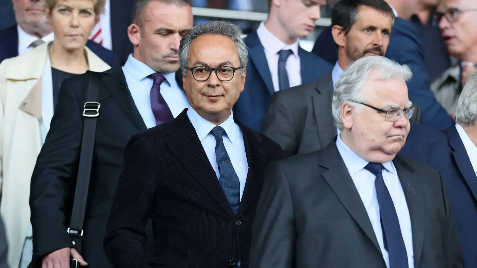 Everton majority shareholder Farhad Moshiri and Chairman Bill Kenwright