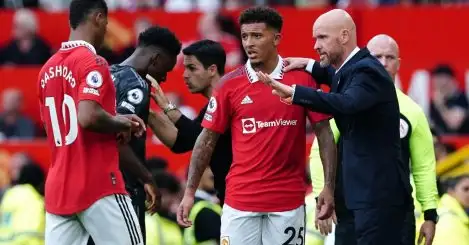 Romano rejects Man Utd dressing room myth over Sancho as he makes Ten Hag sack claim
