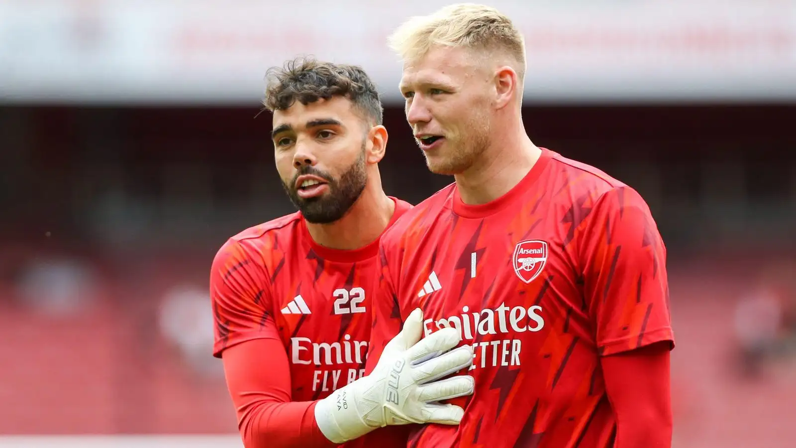 Arsenal 'risked the title race' with David Raya call despite conceding fewer goals 5 c?url=https%3A%2F%2Fd2x51gyc4ptf2q.cloudfront.net%2Fcontent%2Fuploads%2F2023%2F09%2F19120215%2FAaron Ramsdale David Raya F365