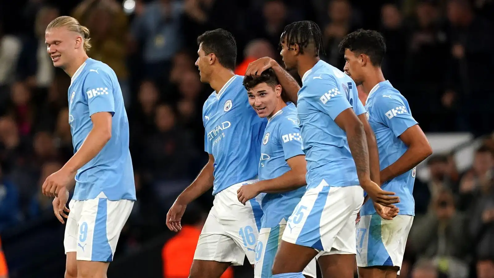 Man City transfer: Barcelona 'plan to retire' Lewandowski with 'bombshell signing' 1 Guy City striker Julian Alvarez seniorities vs Red Celeb