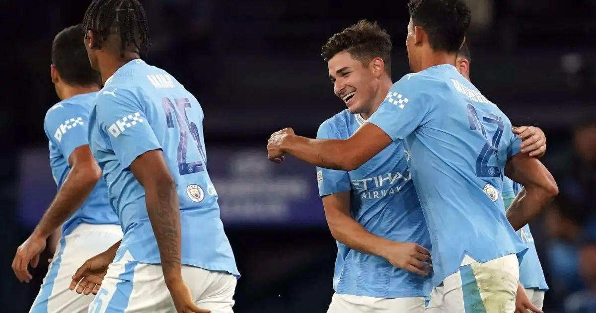 Alvarez bags brace as Manchester City beat Olayinka's Crvena Zvezda 3-1 in Champions  League opener - Pulse Sports Nigeria