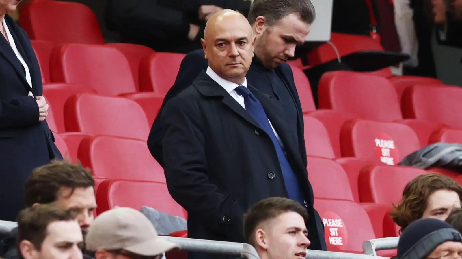 Levy makes Tottenham admission