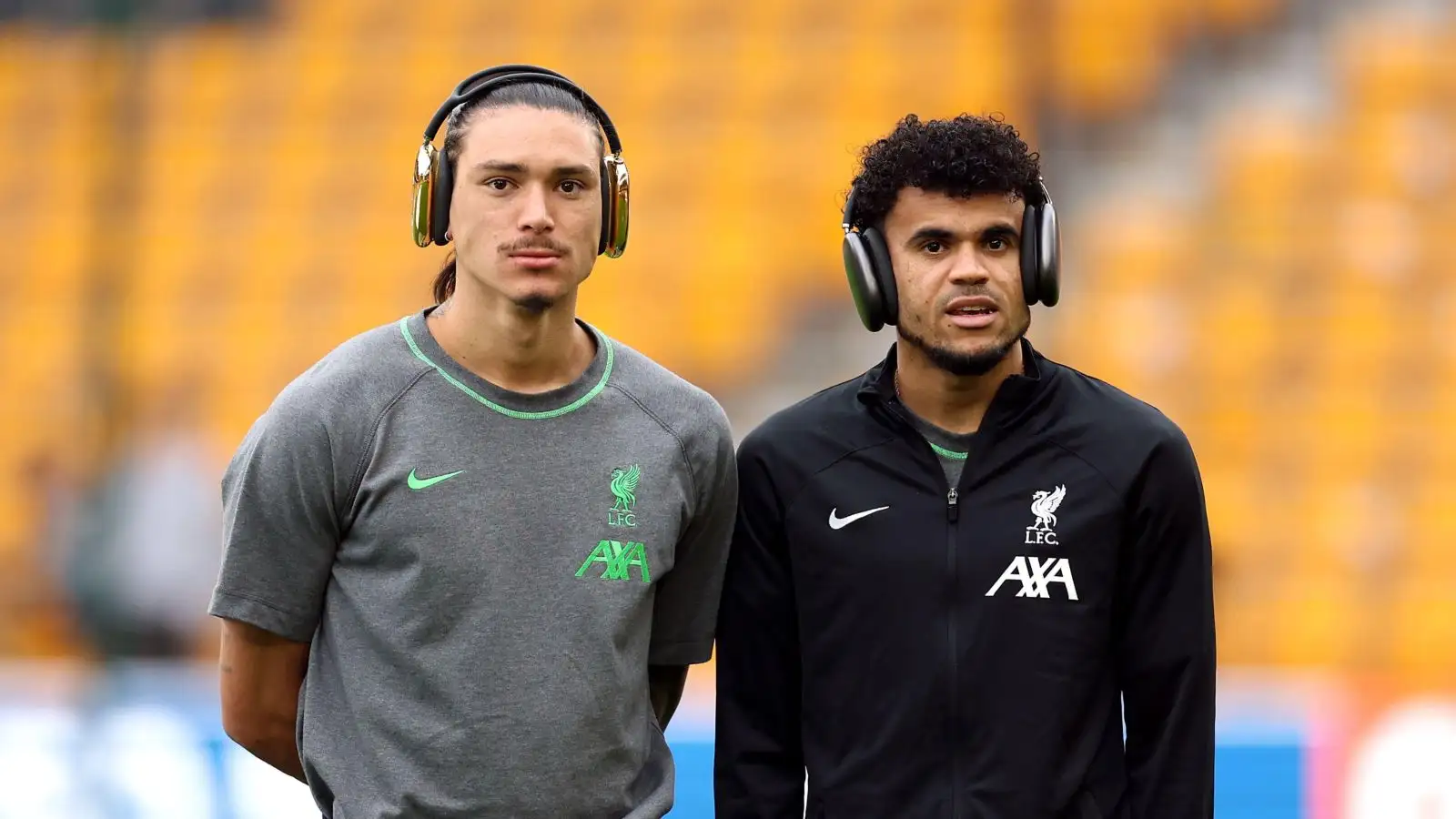 Liverpool stars Nunez and Diaz