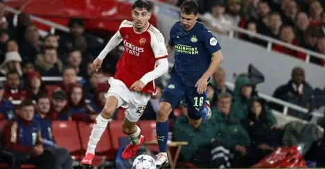 Havertz headache as PSV open door for brilliant Arsenal on Champions League return