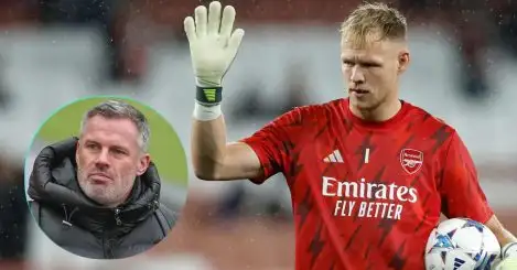 Carragher responds after Arsenal star’s dad brands him a ‘disgrace’ for mocking son