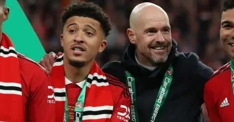 Man Utd trio ‘tell’ Sancho to ‘end feud’ after £73m flop is given clear ‘ultimatum’ by Ten Hag
