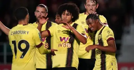 Salford 0-4 Burnley: Clarets put Premier League woes to one side to batter Salford in Carabao Cup