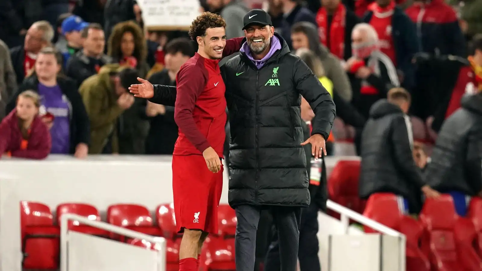 Liverpool star 'would never' be 'disrespectful' to Klopp but is 'happiest' under Slot instead 1 Liverpool midfielder Curtis Jones through JUrgen klopp