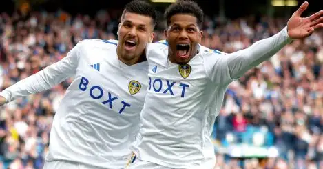 Leeds United duo alongside Leicester City, Ipswich Town stars in Championship XI of the season so far