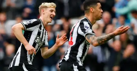 Newcastle 2-0 Burnley: Almiron scores beauty, Isak bags penalty as Clarets lose again