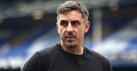 ‘Ruins the game!’ – Neville fumes over VAR decision to send Liverpool star off in Tottenham defeat