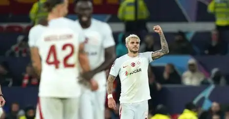Man Utd 2-3 Galatasaray: Icardi, Zaha score as 10-man Red Devils suffer loss in remarkable UCL game