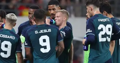 ‘Sluggish’ Arsenal star slammed by pundits for ‘easily’ getting ‘done’ in UCL loss – ‘he looked tired’
