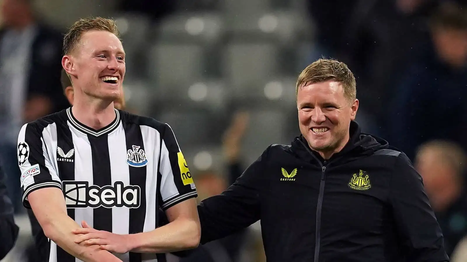 'So many stories' as Newcastle boss Howe hails 'incredible' support on historic night 4 c?url=https%3A%2F%2Fd2x51gyc4ptf2q.cloudfront.net%2Fcontent%2Fuploads%2F2023%2F10%2F04221734%2Feddie howe sean longstaff newcastle october 2023 1