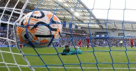 Significant human errors hurt Liverpool again in draw with equally generous Brighton