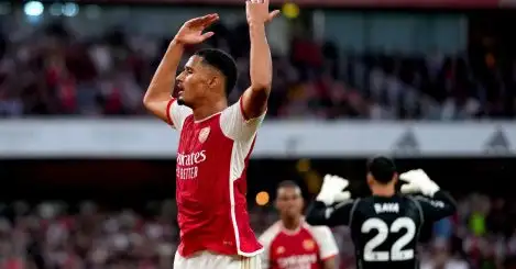 Desailly names Premier League star among duo ‘above’ Arsenal star Saliba as ‘best in world’