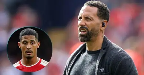 Ferdinand snubs Arsenal star Saliba and names best Premier League centre-back