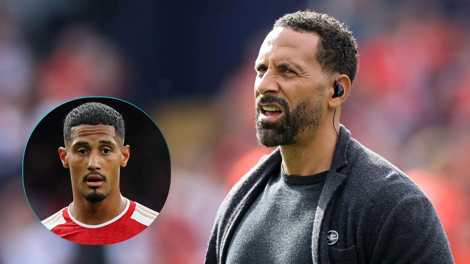 Rio Ferdinand rundowns Arsenal celebrity Saliba