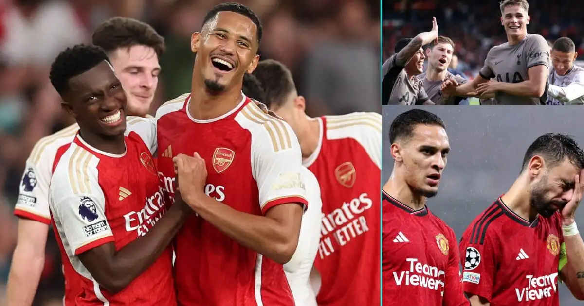 Premier League all-time table: Where Arsenal, Chelsea and Tottenham rank  among Man Utd, Liverpool and rivals