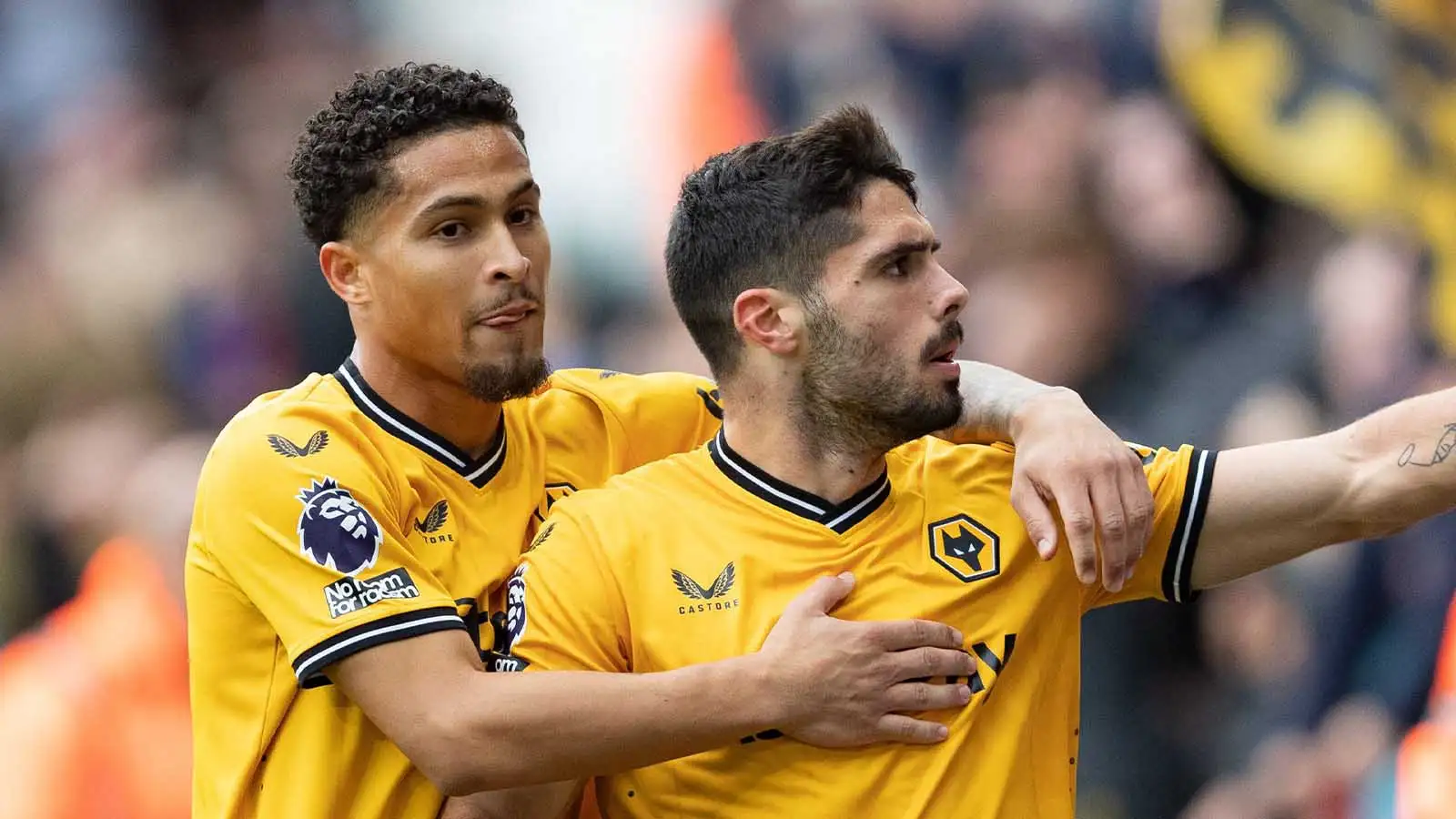 Arsenal on red alert as Arteta learns January transfer target has 'admirers' at Liverpool 4 c?url=https%3A%2F%2Fd2x51gyc4ptf2q.cloudfront.net%2Fcontent%2Fuploads%2F2023%2F10%2F11181508%2FPedro Neto of Wolves R celebrates