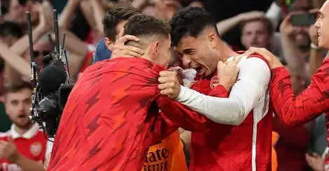 Arsenal lose it after deflected winner in October home game – ranking their goals by overcelebration