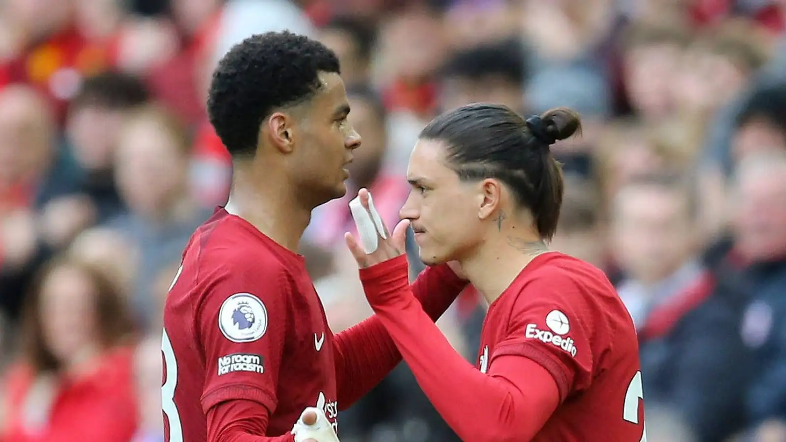 Former Liverpool man tells Klopp to unleash '20-goal-a-season' striker to scare Big Six defenders 2 c?url=https%3A%2F%2Fd2x51gyc4ptf2q.cloudfront.net%2Fcontent%2Fuploads%2F2023%2F10%2F12144152%2Fdarwin nunez cody gakpo liverpool april 2023 1