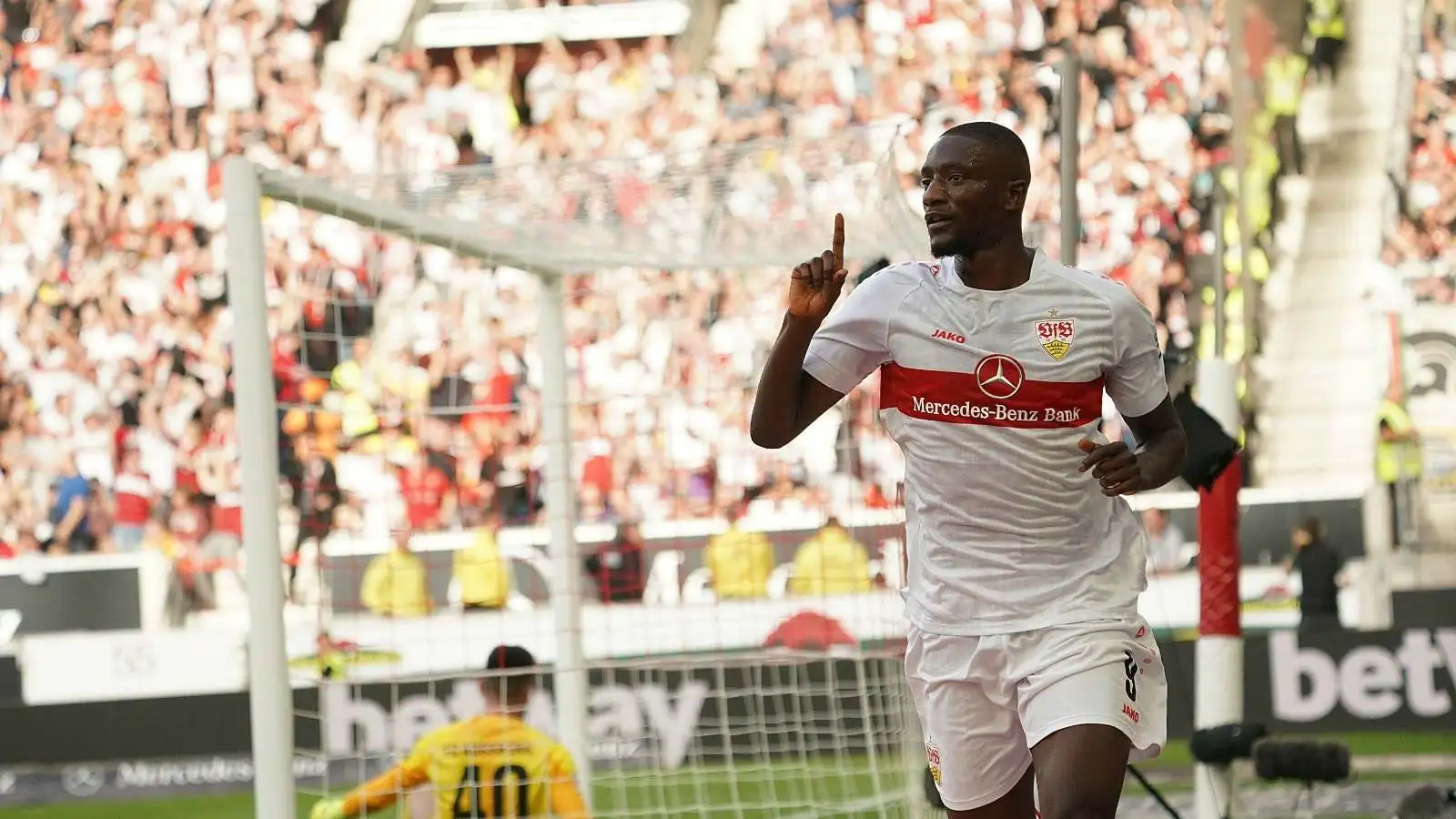 Tottenham linked Stuttgart demonstrator Serhou Guirassy