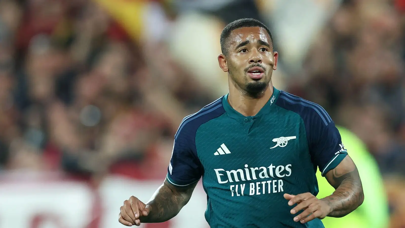 Gabriel Jesus tinkering for Unification