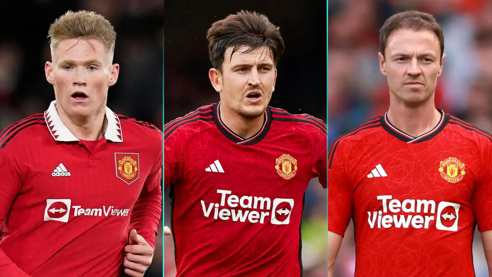 Man Utd trio Scott McTominay Harry Maguire and also Jonny Evans