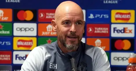 Ten Hag explains why Man Utd is not starting games and he’s ‘confident’ signing will come good