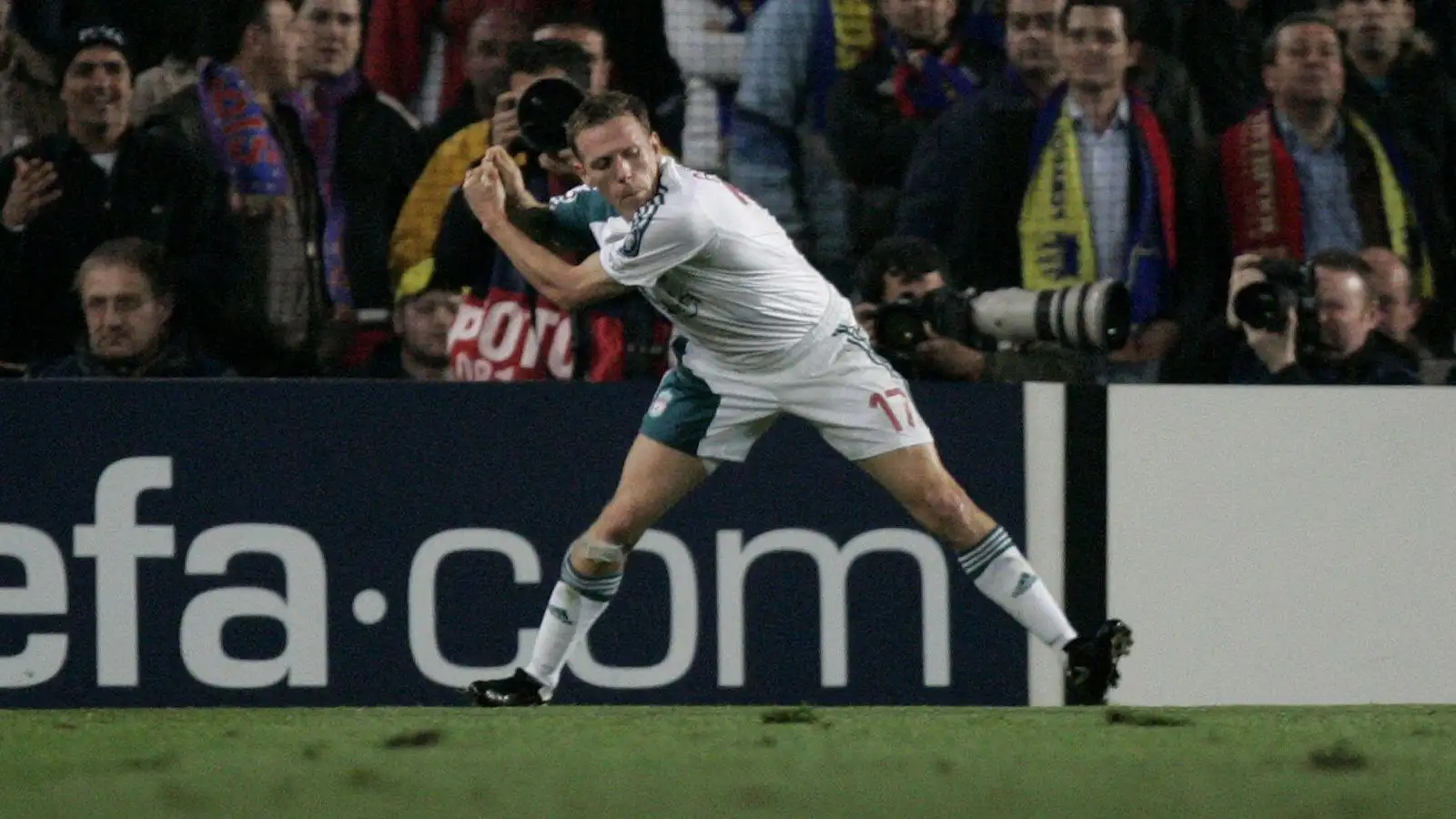 Liverpool striker Craig Bellamy