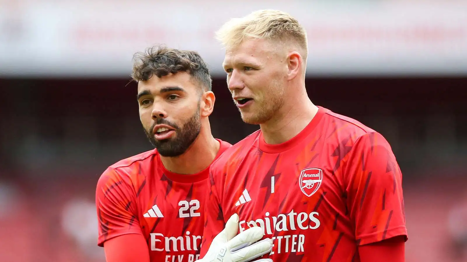 Arsenal goalkeeper 'battle' downplayed as Raya says he has improved Ramsdale 6 c?url=https%3A%2F%2Fd2x51gyc4ptf2q.cloudfront.net%2Fcontent%2Fuploads%2F2023%2F10%2F25152445%2FAaron Ramsdale and David Raya