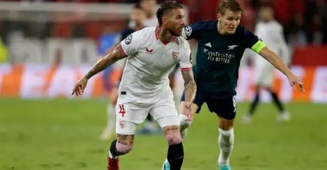 Arsenal sent Sevilla home ‘screwed’ as they ‘currently play best in Europe’, says Sergio Ramos