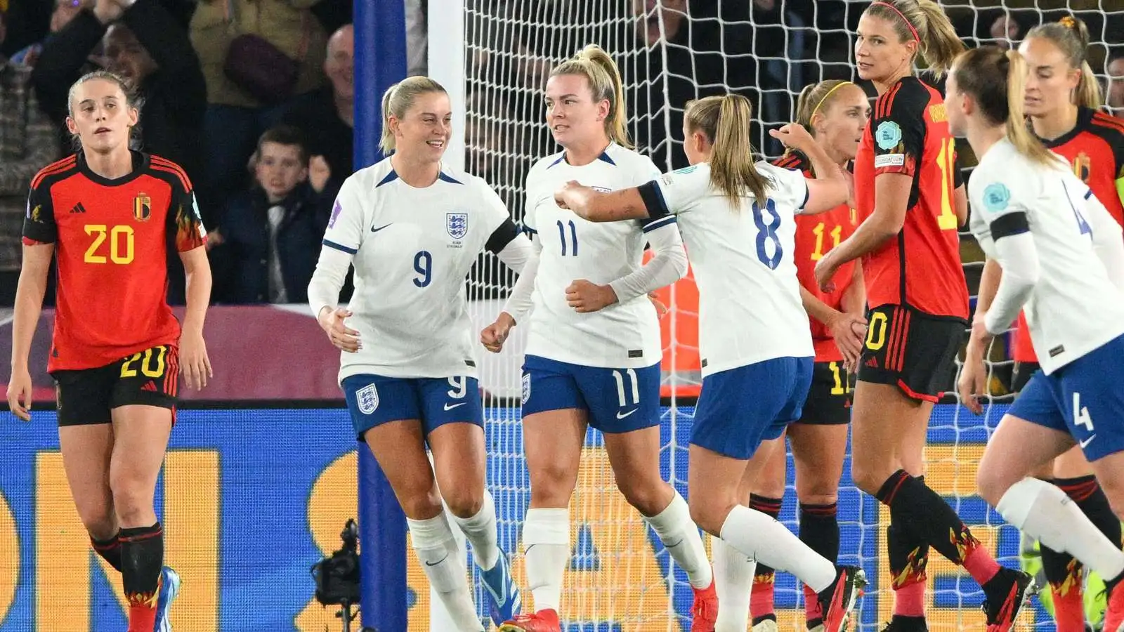 England 1-0 Belgium: Hemp scores as Lionesses bounce back from rare loss in Nations League 1 England vs Belgium