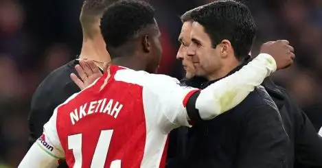 Arsenal: Arteta tells ‘trusted’ Nketiah to ‘enjoy’ hat-trick and explains decision not to play Odegaard