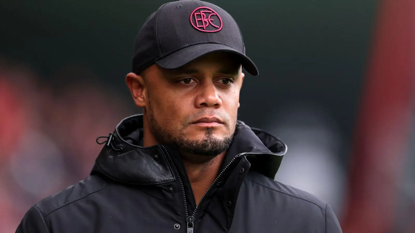 Burnley honcho Vincent Kompany before a Premier League match.