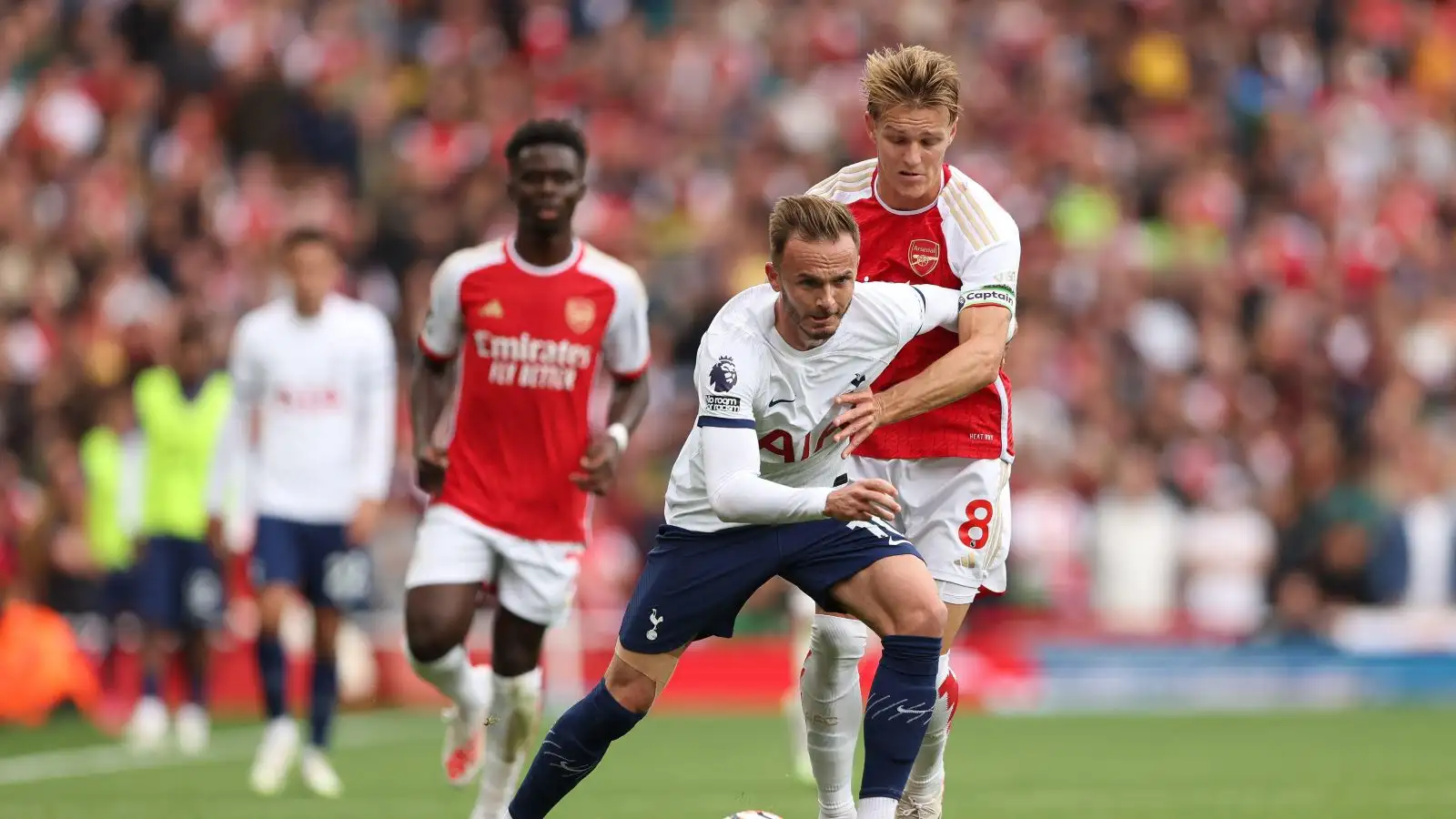 Arsenal have been 'far luckier' than Spurs this season; why neutrals should be pulling for Man Utd 1 Tottenham midfielder James Maddison