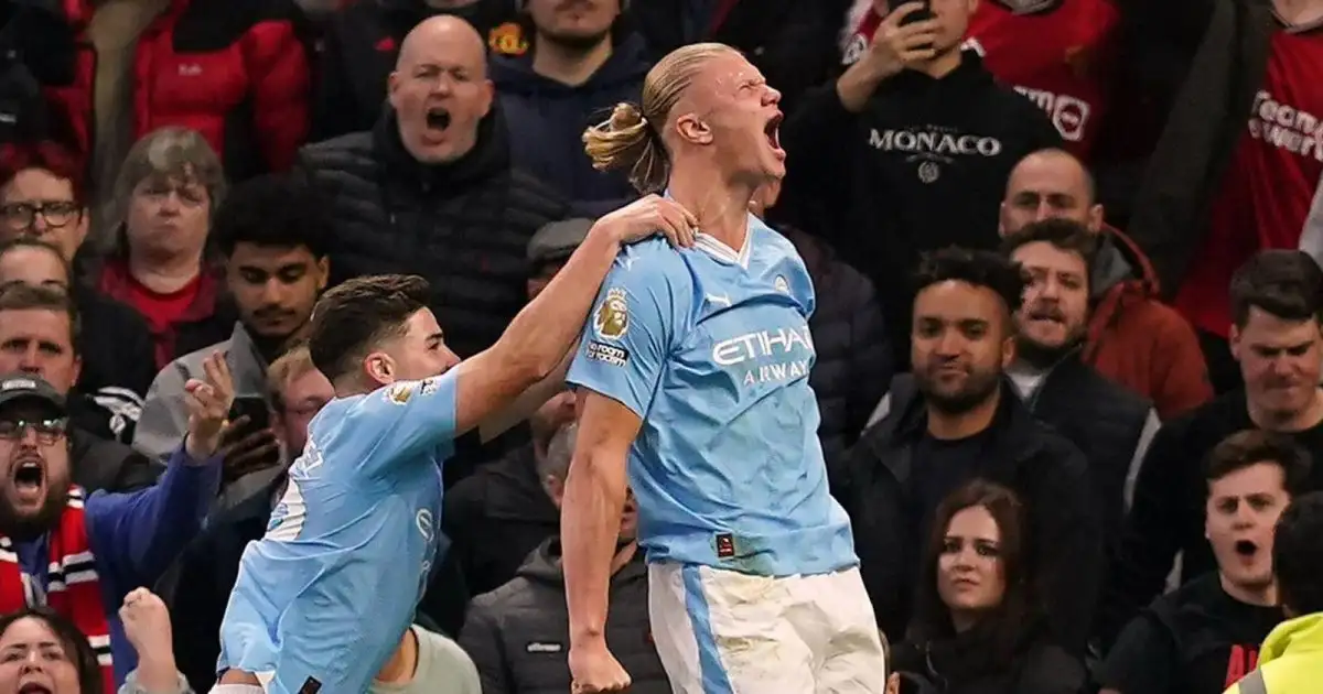 Haaland scores twice as Man City dominates Man United with 3-0 win