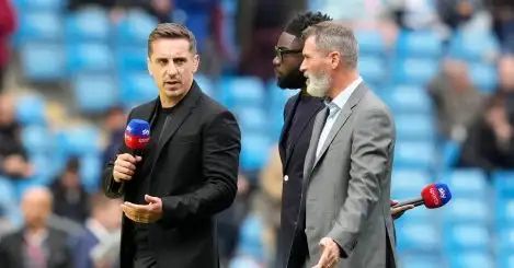 Man Utd ‘problems are still there’ as Keane at odds with Neville over defence decision