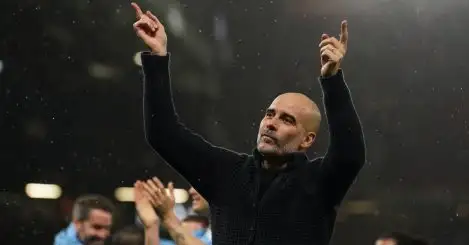 Pep Guardiola makes ‘monstrous dig’ at Man Utd board after Manchester derby