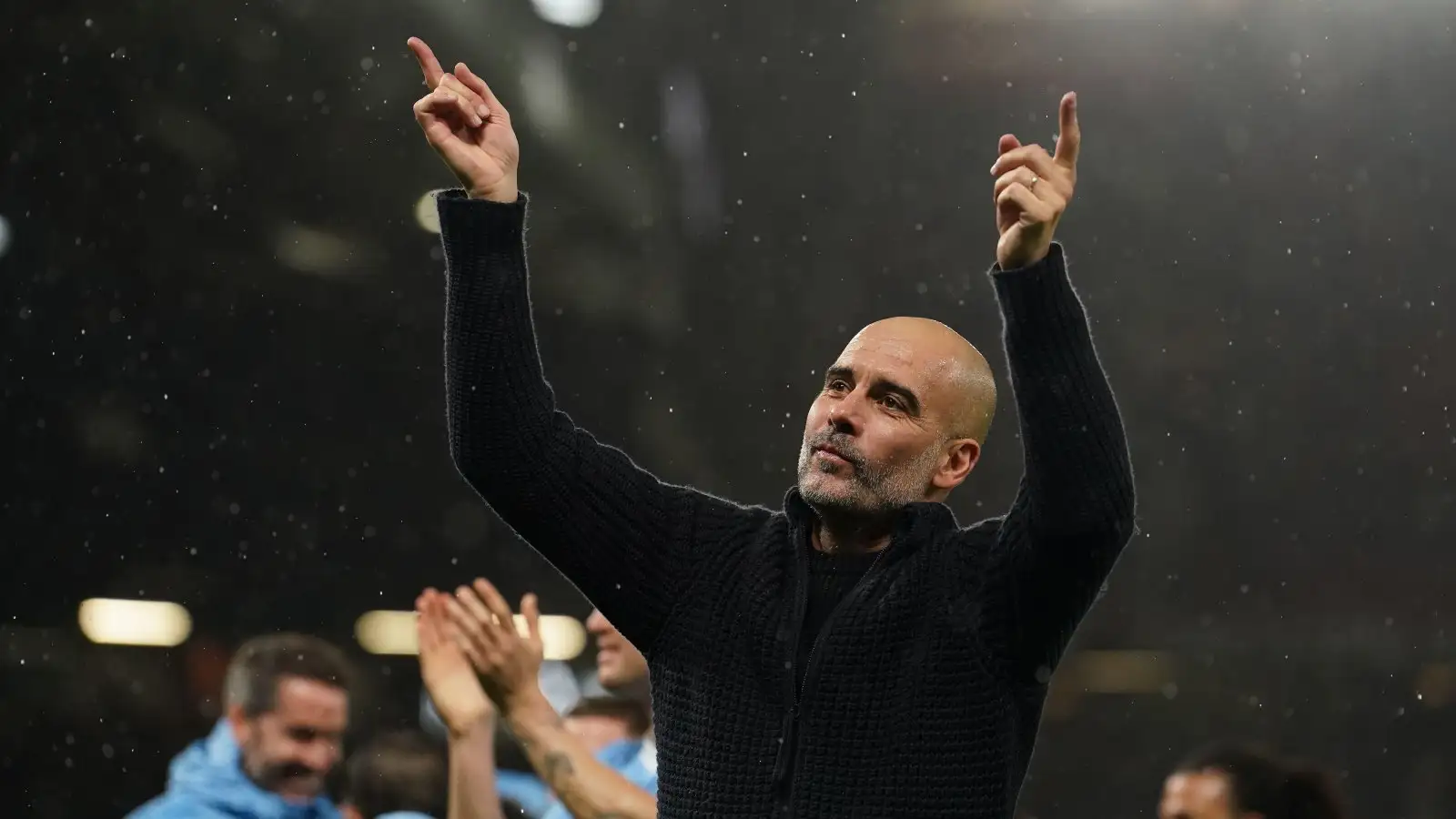 Pep Guardiola makes 'monstrous dig' at Man Utd board after Manchester derby 1 Pep Guardiola talks around Guy Ut