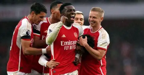 ‘Brilliant’ Arsenal star urged to be more ‘nasty’ and ‘ruthless’ to reach level of ‘Shearer and Wright’