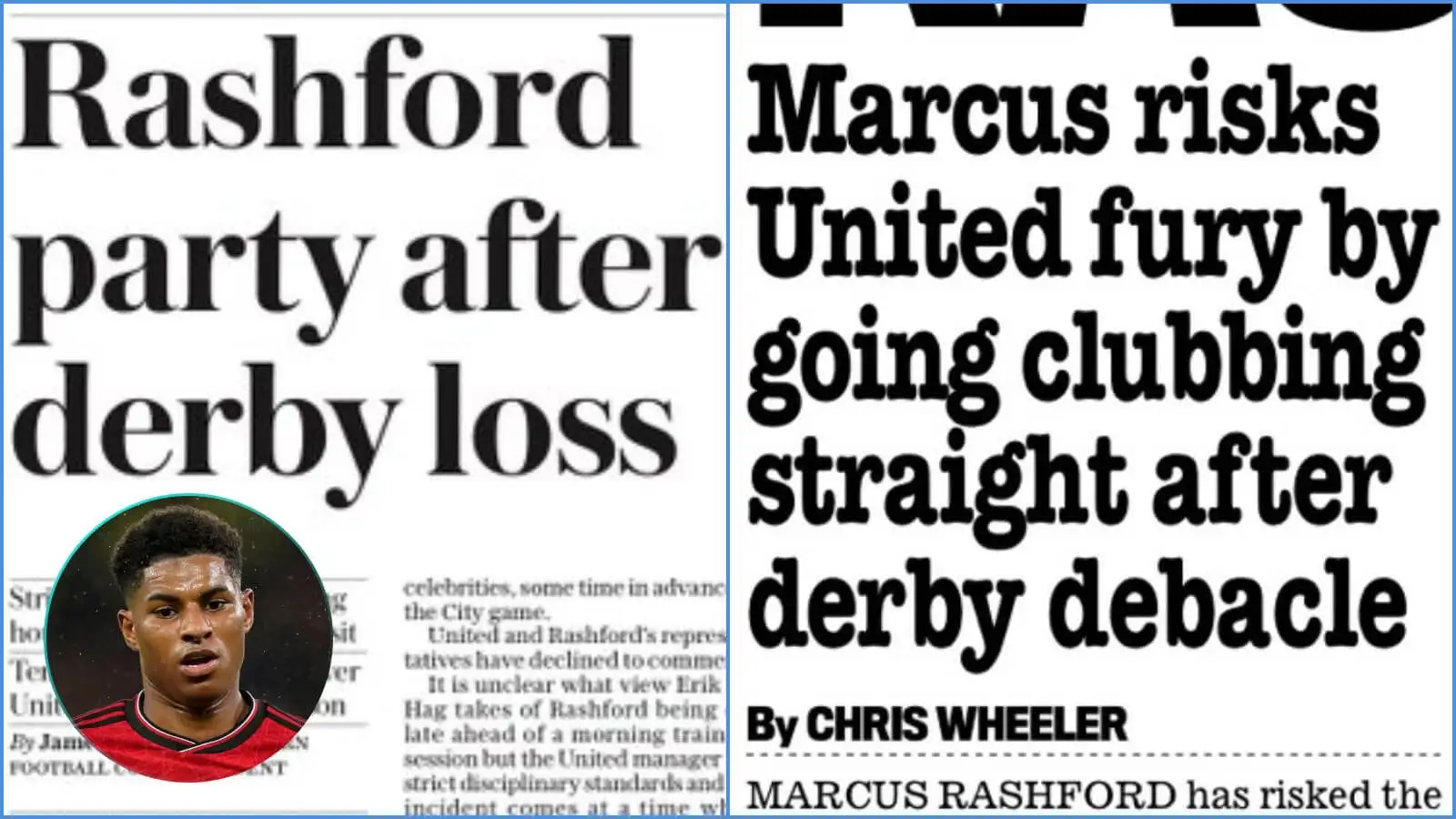 Inside Rashford's 'late-night antics': pre-planned 'intimate' birthday party before training next morning 1 Marcus Rashford and British newspaper previously pages