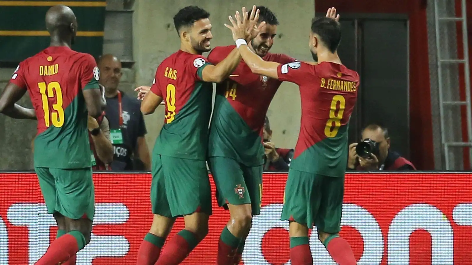 Liverpool, Man Utd transfer blow: 'Perfect' £52m target 'prioritises' Madrid, who want 22yo in January 1 Portugal defender Goncalo Inacio immortalizes a willingness via Goncalo Ramos and also Bruno Fernandes.