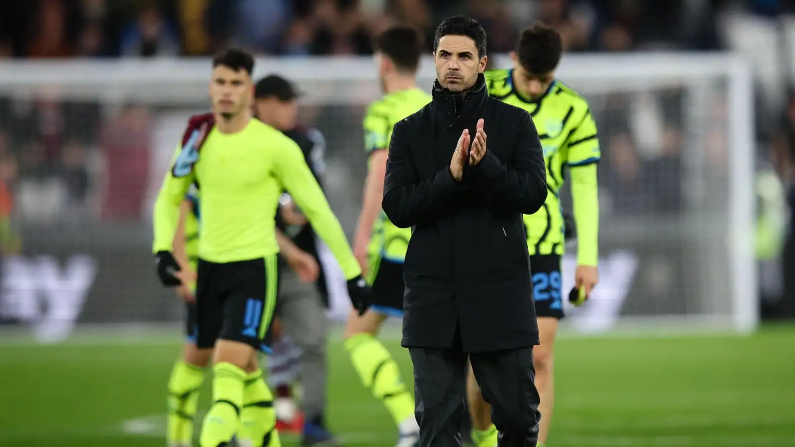 Arsenal boss 'disappointed in himself' after resting Rice and co in West Ham defeat 2 c?url=https%3A%2F%2Fd2x51gyc4ptf2q.cloudfront.net%2Fcontent%2Fuploads%2F2023%2F11%2F02080215%2FMikel Arteta with his beaten Arsenal players