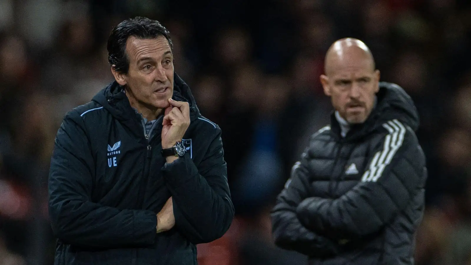 Ten Hag sack: Emery tipped to snub Man Utd 'carnage' to stick with Villa - 'why would you leave?' 4 c?url=https%3A%2F%2Fd2x51gyc4ptf2q.cloudfront.net%2Fcontent%2Fuploads%2F2023%2F11%2F02134719%2FUnai Emery and Erik ten Hag