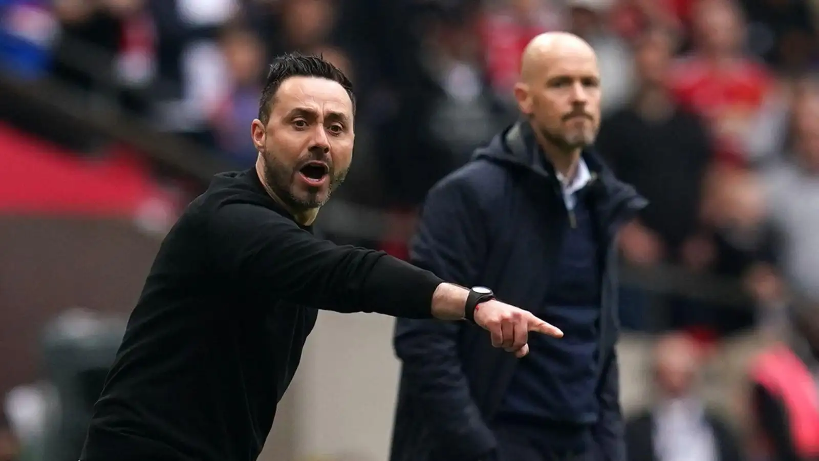 Ten Hag sack: Ratcliffe wants to fire Man Utd boss and replace him with Brighton manager 2 c?url=https%3A%2F%2Fd2x51gyc4ptf2q.cloudfront.net%2Fcontent%2Fuploads%2F2023%2F11%2F03172839%2FRobberto de Zerbi Erik ten Hag Man Utd F365